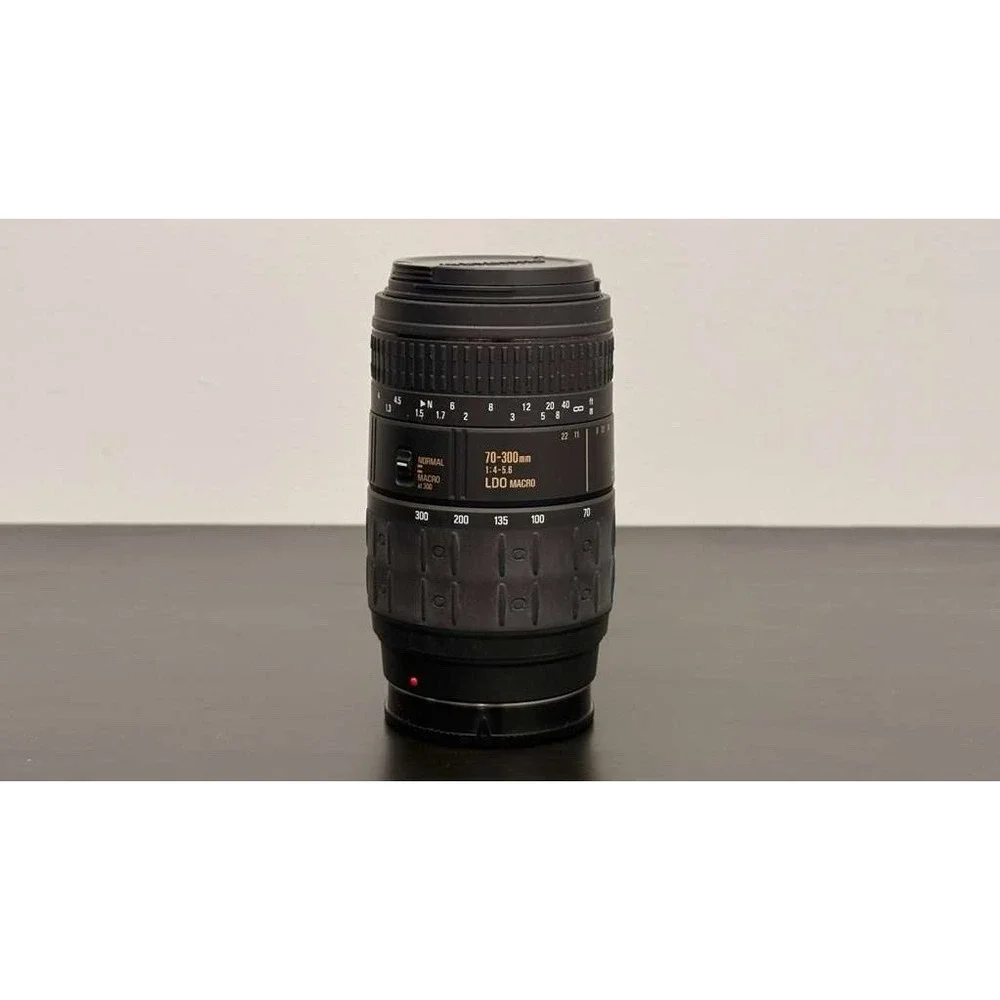 Quantaray 70-300mm f/4-5.6 LDO Macro Lens -‎ Minolta AF Mount - AS IS